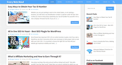 Desktop Screenshot of everywebneed.com